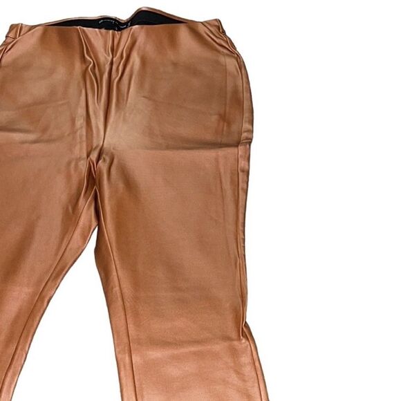 FTF Coated Ponte High Rise Knit Leggings - Picture 5 of 10